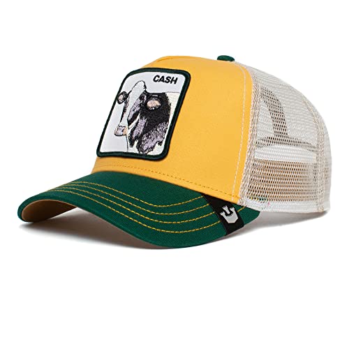 Goorin Bros. Unisex-Erwachsene The Farm Trucker Hat Baseballkappe, Gelbe Kuh, Einheitsgröße