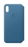 Apple Leder Folio (für iPhone XS Max) - Cape Cod Blau