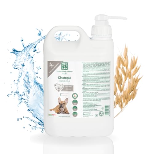 MENFORSAN Hundeshampoo mit Hafer 5L, Für empfindliche Haut