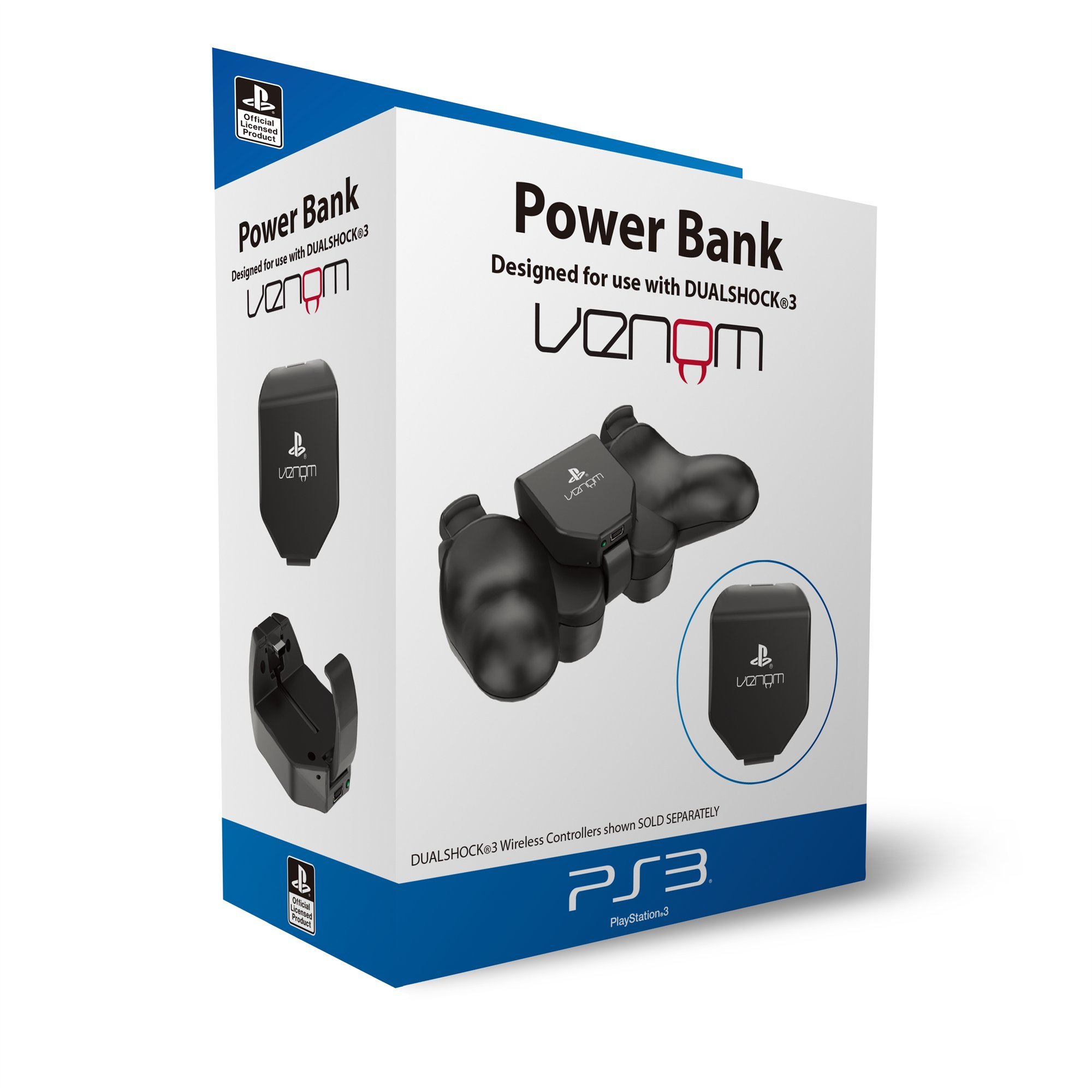 Venom Power Bank [Li-Polymer 1000 mAH] (Zusatzakku) - [PS3]