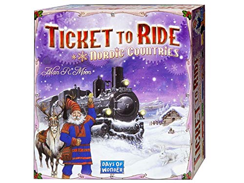 Ticket to Ride DOW7208 Nordic Countries Board Game English