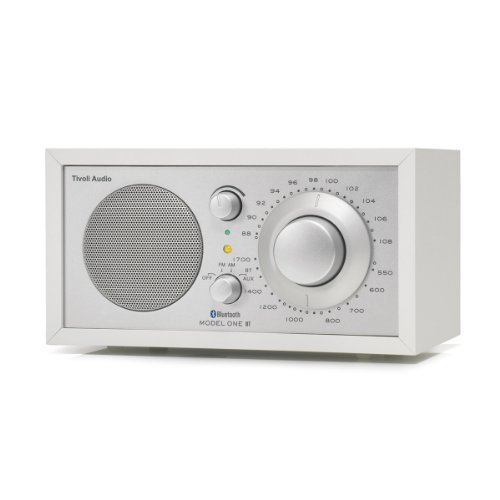 Tivoli Audio Model One BT (AM/FM Radio mit Bluetooth) weiss/silber