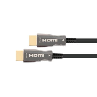 AOC Hybrid Ultra-High-Speed HDMI 2.1 Kabel, 8K @60Hz / 4K @120Hz, 48 GBit/s, schwarz, 50m, PYTHON (AOC-H21050)