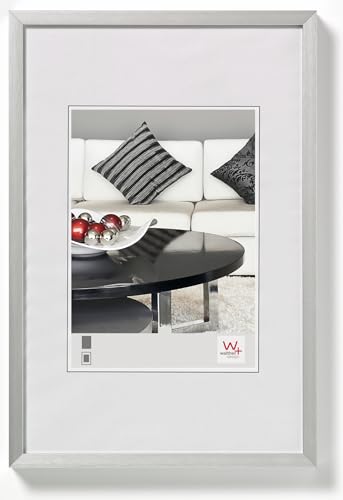 walther design AJ060D Aluminium-Bilderrahmen Chair, 50x60 cm, silber