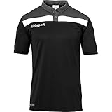 uhlsport Herren Offense 23 Polo Shirt Poloshirt, schwarz/Anthra/Weiß, M