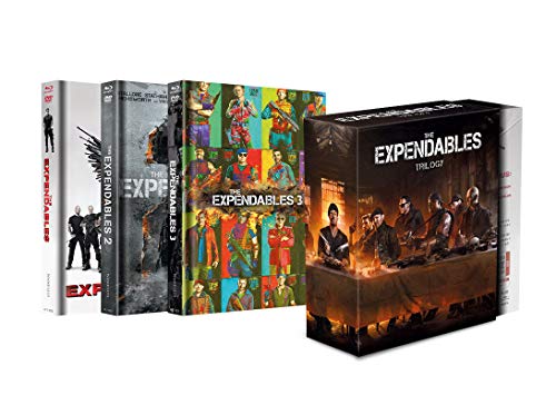 The Expendables - Trilogy - Mediabook - Limited Collector's Edition auf 111 Stück (+ 3 DVDs) [Blu-ray]