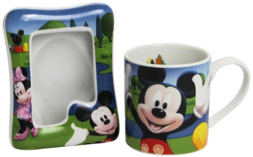 Mickey Mouse Mickey & Friends 770124 and Friends Set Tasse und Fotorahmen
