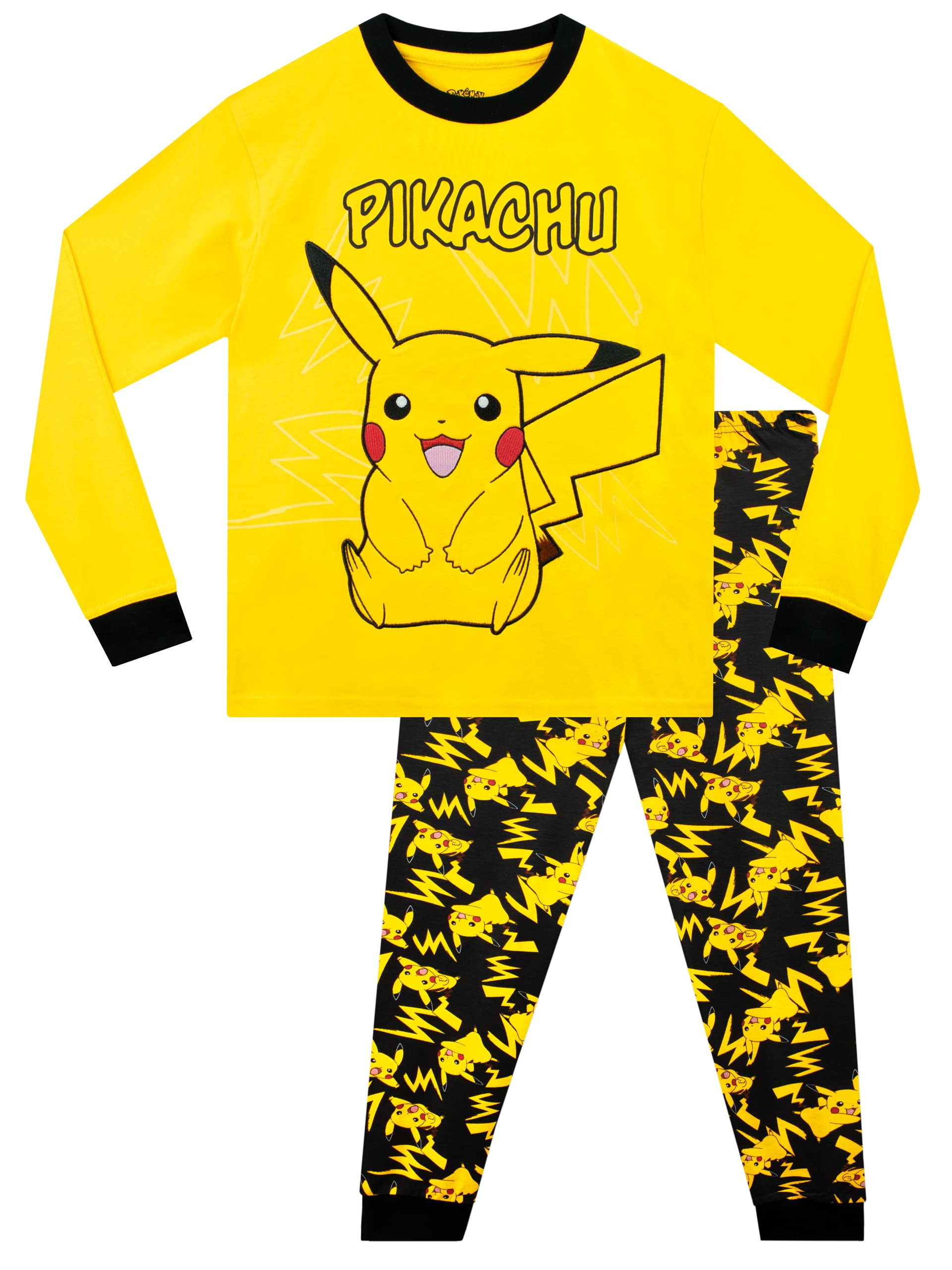 Pokemon Jungen Schlafanzug Pikachu 146
