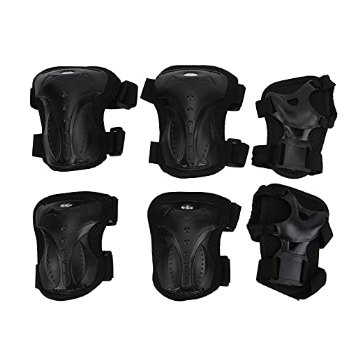 banapo Rollschuh Schutzausrüstung Set, Komfortable Knieschoner Protektor Kit Schutzausrüstung Schutz für Skaten für Sport für Erwachsene für Radfahren