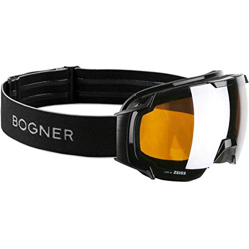 Bogner Snow Goggles Just B Bamboo Edition | Schwarz | Ski & Snowboard Brille | Hochwertige Qualität
