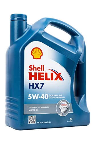 Shell Helix Ultra HX7 Motoröl, 5W-40, 5 l