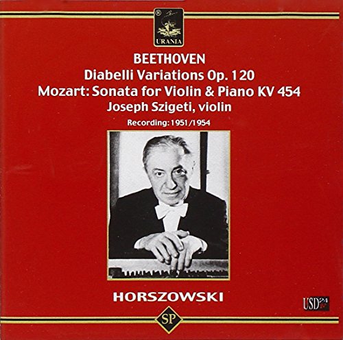 Joseph Szige Mieczislaw Horszowski - Beethoven: Diabelli Variations, Moz