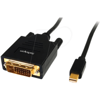 ST MDP2DVIMM6 - Kabel mini DP Stecker auf DVI Stecker, 1,8 m