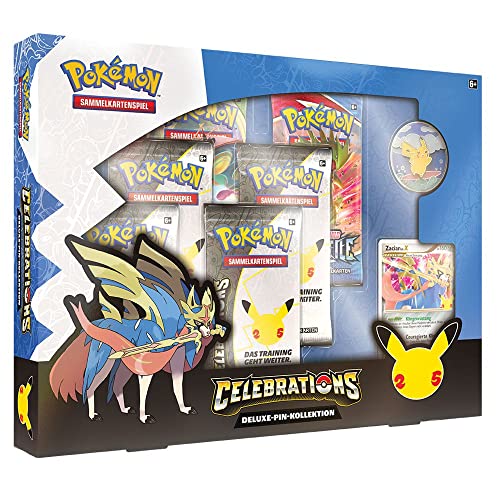 Pokémon 25th Anniversary Celebrations Deluxe-Pin-Kollektion (deutsch) (Sammelkartenspiel)
