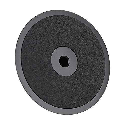 ciciglow Schallplattenstabilisator, Neue Schallplatten-Gewichtsklemme, universelles Befestigungswerkzeug für Schallplattenspieler(Black)