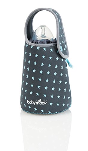 Babymoov Reise-Flaschenwärmer, Erwärmen von Babyflaschen ohne Strom, wiederaufladbar, Isolierende Hülle aus Neopren