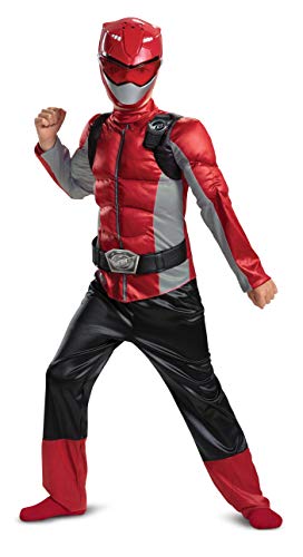 Power Rangers Beast Morphers Rotes Ranger Beast Morphers Classic Muskel Jumpsuit Outfit- M