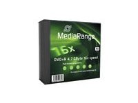 MediaRange DVD+R 4.7GB 16x 5-Pack Slim, MR419