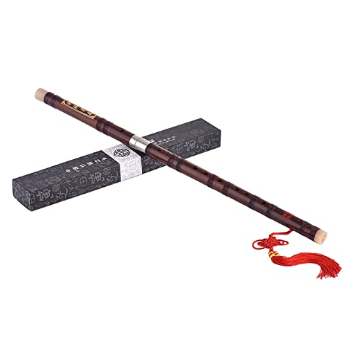 YIWENG Pluggable Bitter Flute Dizi Traditionelle Handgemachte Chinesische Musikalische Holzblasinstrument Schlüssel von C Study Level Professional Performance,flöte