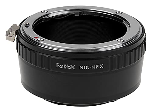 Fotodiox Lens Mount Adapter, Nikon F Lens to Sony NEX E-mount Mirrorless Camera such as Sony Alpha a7, a7II, NEX-7 & NEX-5