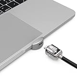 Maclocks UNVMBPRLDG01KL Universal Ledge Sicherheitsschloss Slot Adapter für MacBook Pro Touch Bar und Non-Touchbar Bar Modelle mit Schlüssel Kabelschloss