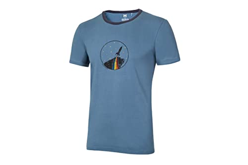 Ocùn Classic T Organic Men - Klettershirt, Größe:M, Farbe:Bluestone