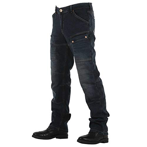 Overlap Sturgis Jeans Herren, grau/blau, Größe 34
