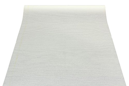 Erismann Glasfasertapete Uni weiß, 25 x 1 m