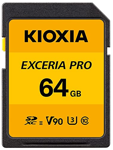 Kioxia EXCERIA PRO SD Card 64GB UHS-II V90