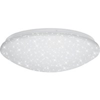 Briloner Leuchten LED Deckenleuchte mit Fernbedienung, Deckenlampe dimmbar, Farbtemperatursteuerung, 2200 Lumen, Ø 39 cm, 22 W, Weiß