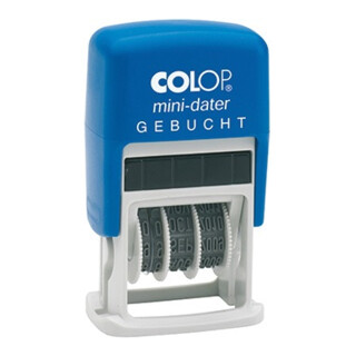 COLOP Datumstempel mini-dater GEBUCHT 160/L3 105181