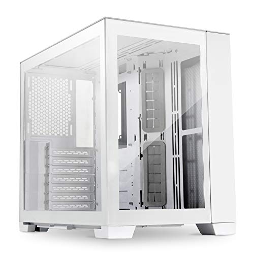 Lian Li O11 Dynamic Mini Snow Edition Midi-Tower Gaming-Gehäuse, Gehäuse Weiß Seitenfenster