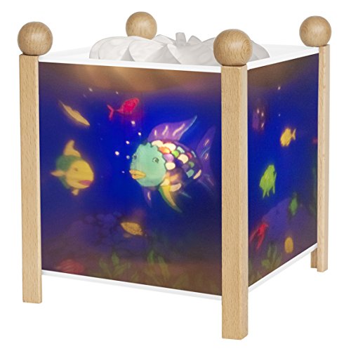 Trousselier Nachtlampe, Snowshoe Pair 12 V „Magic Lantern Rainbow Fish&ldquo 4366