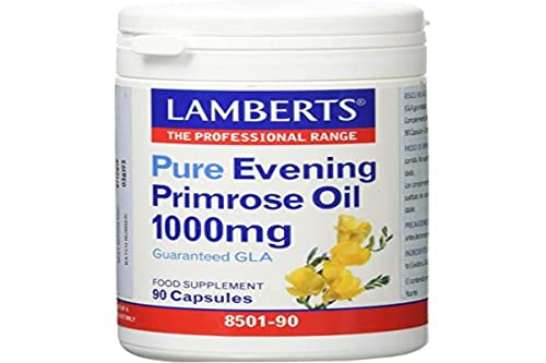 Lamberts Healthcare Pure Evening Primrose Oil [Nachtkerzenöl] 1000mg 90 Kapseln