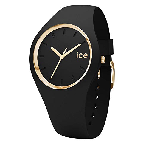 Ice-Watch - ICE glam Black - Women's wristwatch with silicon strap - 000982 (Small)