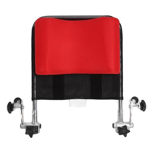 BYERZ Rollstuhl-Nackenstützkissen, atmungsaktives Netzgewebe, Winkeleinstellung, stabile Montage, zuverlässiges sitzendes Rollstuhlkissen, Kopfstütze für den Heimgebrauch