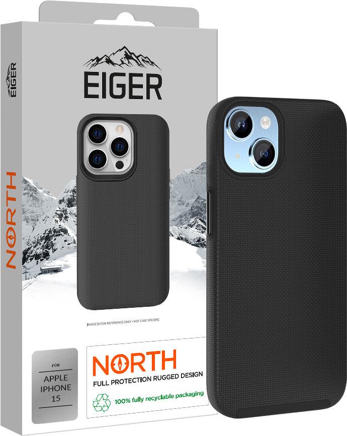 EIGER EGCA00467 Handy-Schutzhülle 15,5 cm (6.1) Cover Schwarz (EGCA00467)