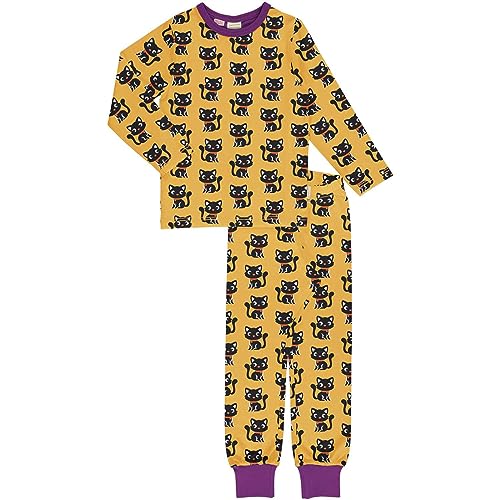 Maxomorra Pyjama Set Cat, 110/116