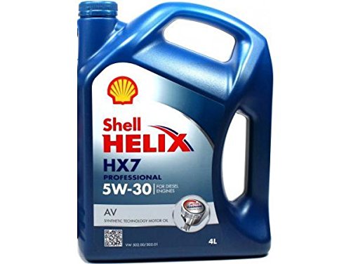 Shell Motoröl Helix Hx7 Prof. Av 5W-30 Motorenöl Motor Oil Schmieröl Auto 4L