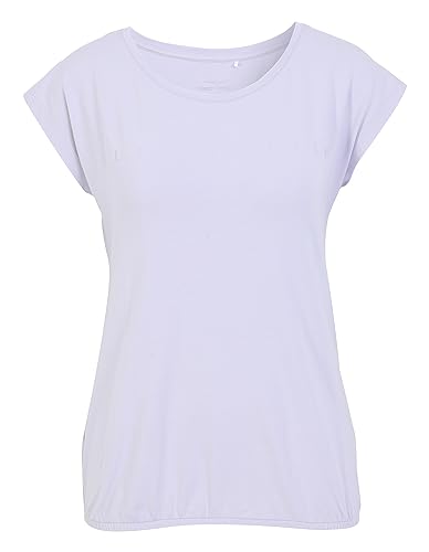 Venice Beach Sport-T-Shirt für Damen mit lässiger Schnittform und Rundhalsausschnitt Wonder L, Violet Haze
