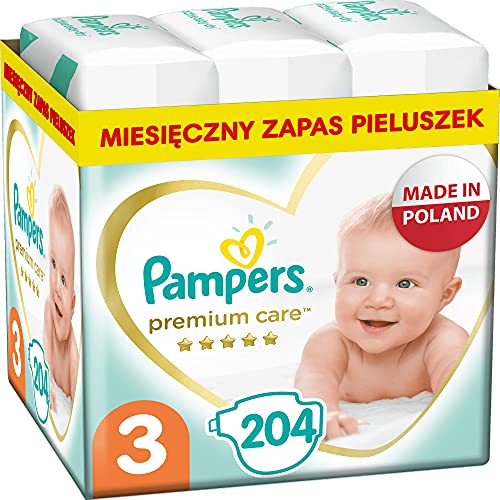 Pampers Premium Monthly Box S3 204 pcs