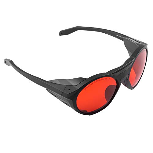 Laserschutzbrille, Schutzbrille Hochwertiges PC-Material mit Brillenetui für Block-Infrarot-Laserlicht