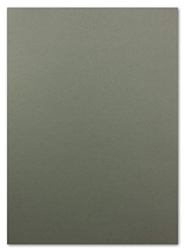 150x DIN A4 Papier - Anthrazit (Grau) - 110 g/m² - 21 x 29,7 cm - Ton-Papier Fotokarton Bastel-Papier Ton-Karton - FarbenFroh