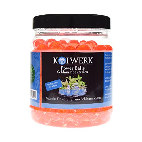 Powerballs Schlammbakterien - Koi - Teich - Pflegemittel (1000 ml)