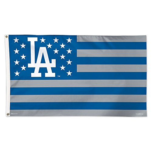 Wincraft MLB Los Angeles Dodgers 02708115 Deluxe Flagge, 3 'x 5'