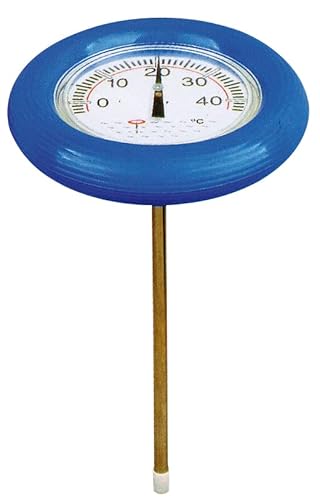 Productos QP - Schwimmendes Thermometer für Pools, ideal für Außenwasser, horizontale Auftrieb