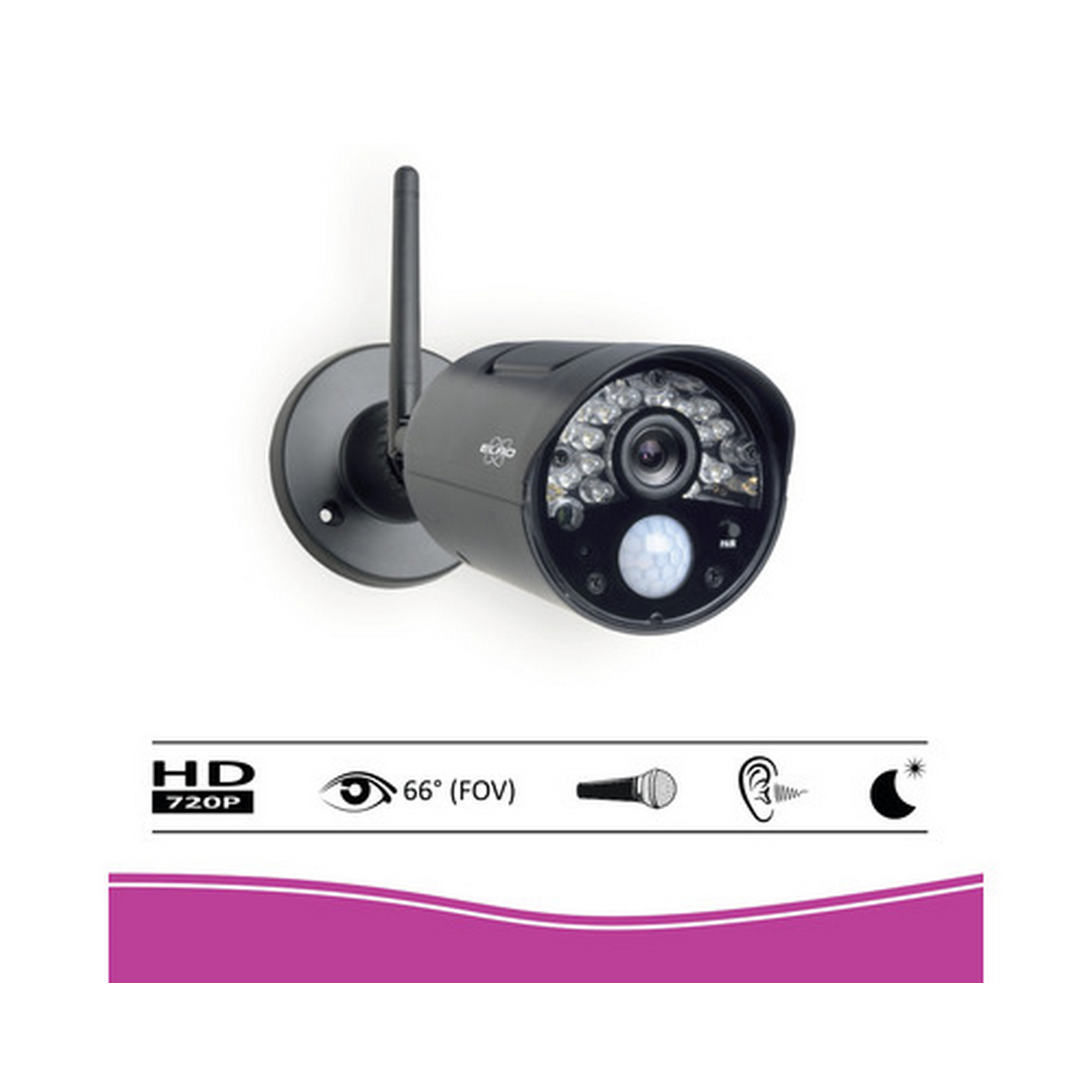 ELRO Überwachungskamera 'CC30RXX' zu Überwachungsset CZ30RIPS
