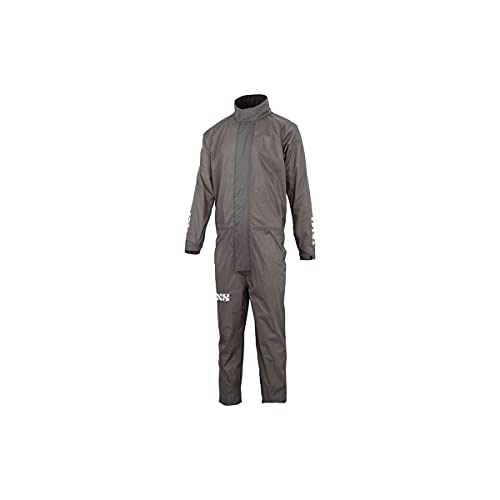 IXS Unisex-Erwachsene Rain Suit Graphite XS Unterhemd, Schwarz