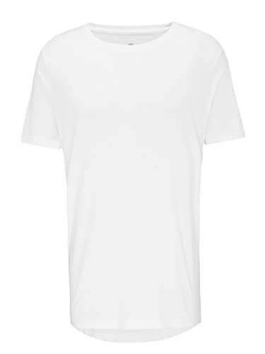 FYNCH-HATTON Herren Doublepack O-Neck T-Shirts, Weiß (White 000), X-Large (2er Pack)