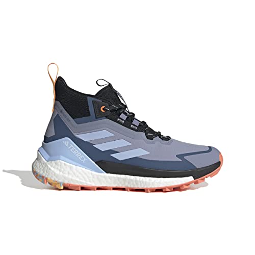 adidas Herren Terrex Free Hiker 2 GTX Sneaker, Silver Violet/Blue Dawn/core Black, 43 1/3 EU